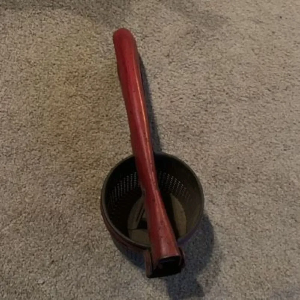 Vintage Potato Masher Ricer Metal Press